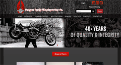 Desktop Screenshot of customcycleengineering.com